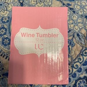 New in box wine tumbler